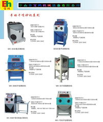 供应三乡手动喷砂机